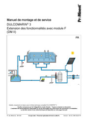 ProMinent DULCOMARIN 3 Manuel De Montage Et De Service