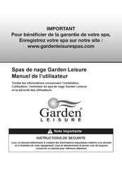 Garden Leisure GL1600 Manuel De L'utilisateur