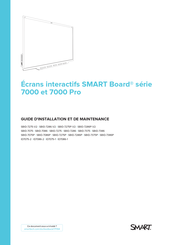 Smart Technologies Board SBID-7275 Guide D'installation Et De Maintenance