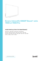 Smart Technologies Board ID7086-1 Guide D'installation Et De Maintenance