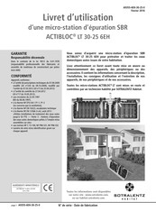 Sotralentz ACTIBLOC LT 30-25 6EH Guide D'utilisation