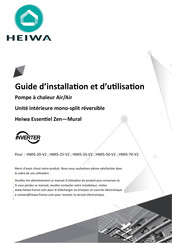 HEIWA HMIS-35-V2 Guide D'installation Et D'utilisation