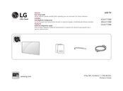 LG 49UV770M Guide De Configuration Rapide