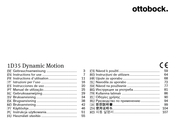 Ottobock 1D35 Dynamic Motion Instructions D'utilisation