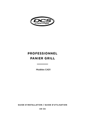 Fisher & Paykel DCS CAD1-36E Guide D'installation / Guide D'utilisation