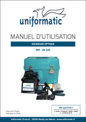 uniformatic 28 220 Manuel D'utilisation