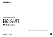 Yamaha RX-V781 Mode D'emploi