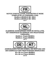 Strebel M9 Notice D'installation, D'entretien Et Mode D'emploi