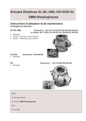 DMN-Westinghouse GOS Serie Instructions D'utilisation Et De Maintenance