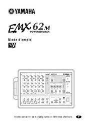 Yamaha EMX62M Mode D'emploi
