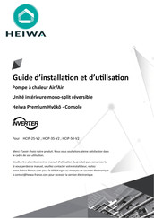 HEIWA HCEP-50-V2 Guide D'installation Et D'utilisation