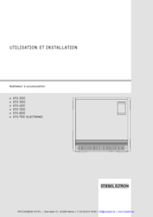 Stiebel Eltron ETS 700 ELECTRONIC Notice D'installation Et D'utilisation