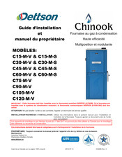 Dettson Chinook C90-M-V Guide D'installation Et Manuel Du Propriétaire