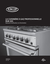 Fisher & Paykel DCS RGB-305 Manuel D'utilisation Et D'entretien