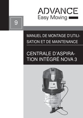 Advance Easy Moving NOVA 3 Manuel De Montage D'utilisation Et De Maintenance