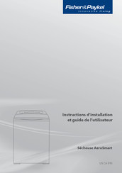 Fisher & Paykel AeroSmart Serie Instructions D'installation Et Guide De L'utilisateur