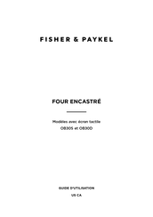 Fisher & Paykel OB30S Guide D'utilisation