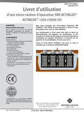 SBR ACtibloc 12EH Livret D'utilisation