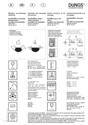 Dungs MultiBloc MB-(D) 403 B01 Notice D'emploi Et De Montage