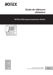 Rotex RHBH08CB Guide De Référence Utilisateur