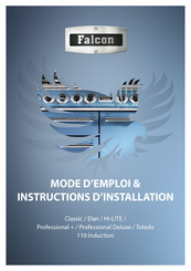 Falcon Toledo 110 Induction Mode D'emploi & Instructions D'installation
