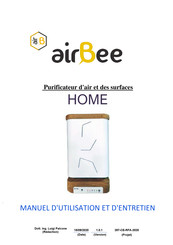 AirBee HOME Manuel D'utilisation Et D'entretien