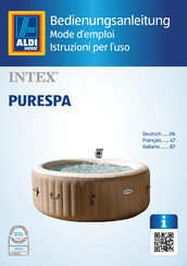 ALDI INTEX PURESPA SSP-H-20-1C Mode D'emploi