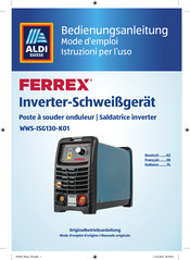 ALDI FERREX WWS-ISG130-K01 Mode D'emploi