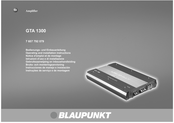Blaupunkt GTA 1300 Notice D'emploi Et De Montage