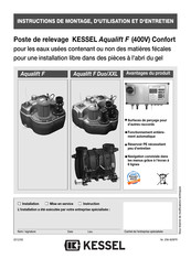 Kessel Aqualift F Confort Instructions De Montage, D'utilisation Et D'entretien