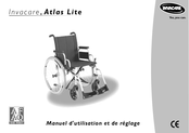 Invacare Atlas Lite Manuel D'utilisation Et De Réglage