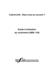 SOFAD DMR-1100 Guide D'utilisation