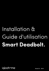 igloohome Smart Deadbolt 2S Installation Et Guide D'utilisation