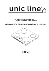 unic line UH4VI Installation Et Instructions D'utilisation