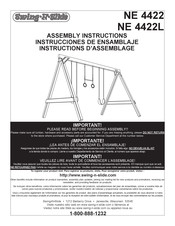 Swing-N-Slide NE 4422 Instructions D'assemblage