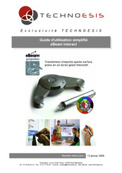 Technoesis eBeam Interact Guide D'utilisation Simplifié