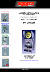 SOMECO Vertical PT 300 EM Manuel D'utilisation Et De Maintenance