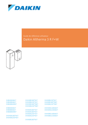 Daikin Daikin Altherma 3 R F EHVX08S23D 9W7 Série Guide De Référence Utilisateur