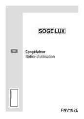 SOGELUX FNV182E Notice D'utilisation