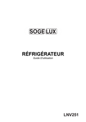 SOGELUX LNV251 Guide D'utilisation