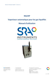 SRA Instruments MyVAP Manuel D'utilisation