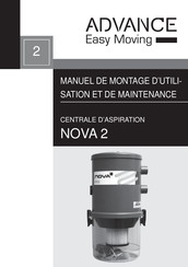 Advance NOVA 2 Manuel De Montage D'utilisation Et De Maintenance