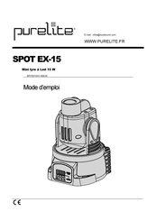 KOOL Light PureLite SPOT EX-15 Mode D'emploi