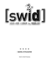 Addélice Swid Premium Manuel D'utilisation