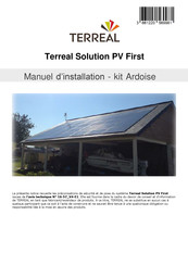 Terreal Solution PV First Ardoise Manuel D'installation