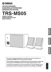 Yamaha TRS-MS05 Mode D'emploi