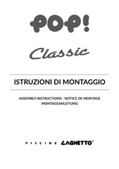 Laghetto CLASSIC POP 0 Notice De Montage