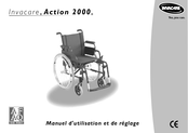 Invacare Action 2000 Manuel D'utilisation Et De Réglage