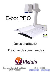 Visiole E-bot PRO Guide D'utilisation