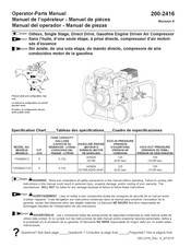 Powermate TA5090412.03 Manuel De L'opérateur - Manuel De Pièces